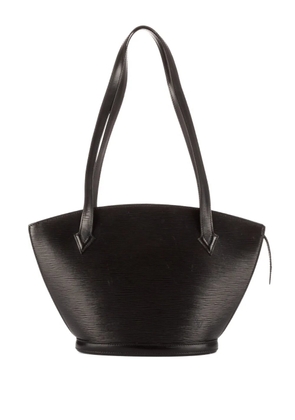 Louis Vuitton Pre-Owned 1990s embossed leather top-handle bag - Black