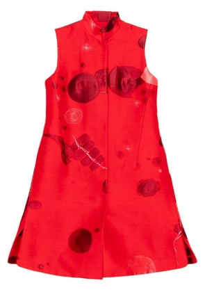 SHIATZY CHEN jacquard dress - Red