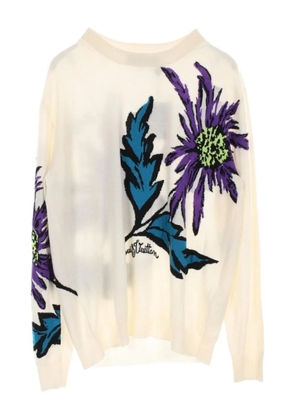 Louis Vuitton Pre-Owned 2010 Thistle-knit jumper - Neutrals