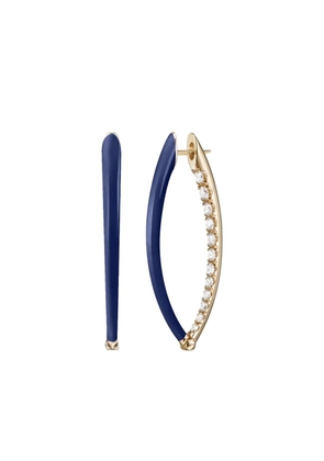 Melissa Kaye 18k yellow gold Cristina earrings