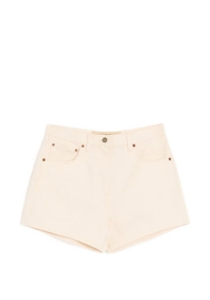 Valentino Garavani VGOLD denim shorts - Neutrals