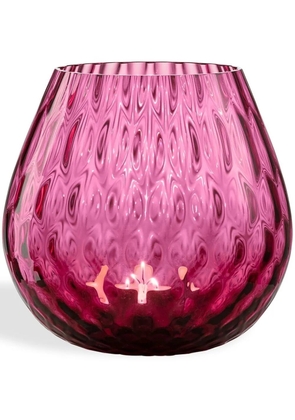NasonMoretti glass candle holder - Pink