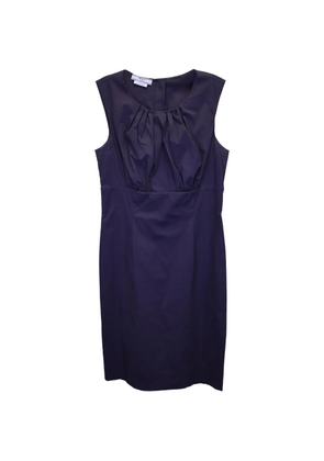 Prada Pre-Owned Sheath sleeveless mini dress - Blue