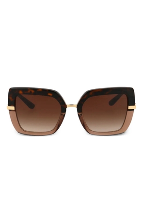 Dolce & Gabbana Eyewear tortoiseshell-pattern sunglasses - 325613