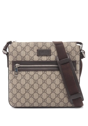 Gucci Pre-Owned 2000-2015 GG Supreme Canvas crossbody bag - Brown