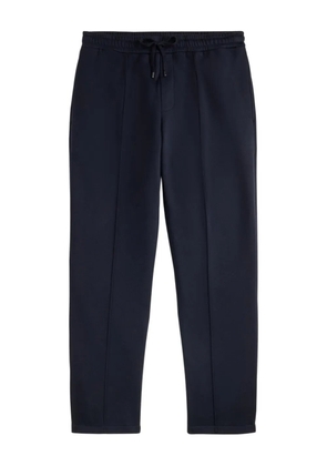 Ralph Lauren Purple Label drawcord pintuck fleece track pants - Blue