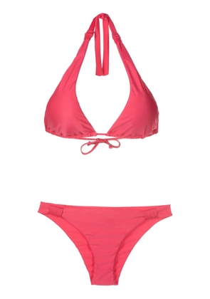 Amir Slama halterneck triangle bikini - Pink