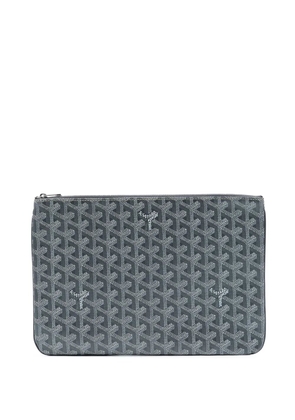 Goyard Pre-Owned 2017 Goyardine Senat MM clutch bag - Grey