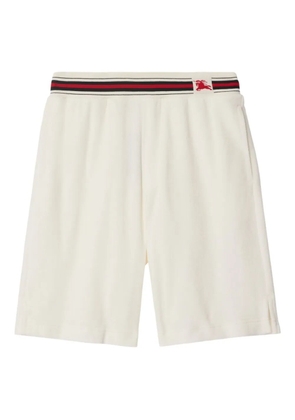 Burberry elasticated-waistband shorts - White