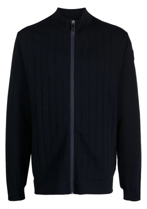 BOSS Zardin zip-up cardigan - Blue