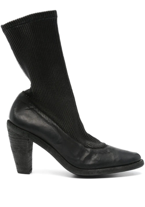 Guidi 90mm Kangaroo boots - Black