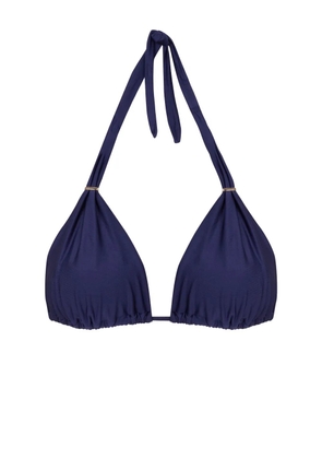 Lenny Niemeyer halterneck bikini top - Blue