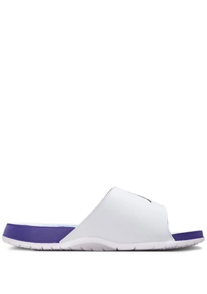 Jordan Jordan Hydro 5 Retro 'White/New Emerald/Grape Ice/Black' slides