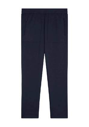 Paul & Shark shark fin-embroidery track pants - Blue
