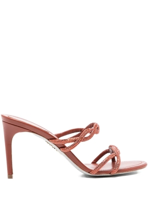 René Caovilla Braid sandals - Brown