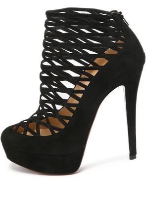 Christian Louboutin Pre-Owned 100mm strappy pumps - Black