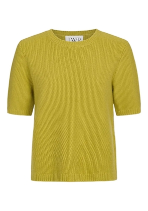 TWP Audrey knitted T-shirt - Yellow