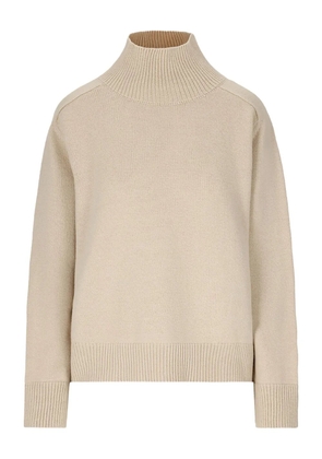 ETHER Libra high-neck sweater - Neutrals