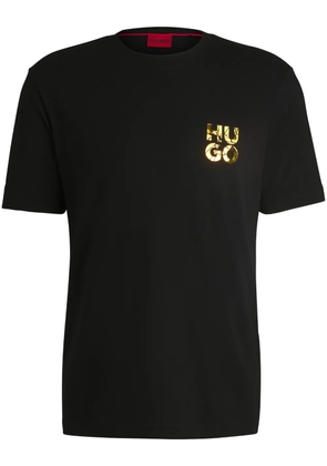 HUGO cotton T-shirt - Black