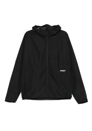 Family First hooded zip performance jacket - Black