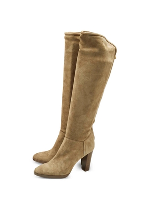Loro Piana Pre-Owned suede boots - Neutrals
