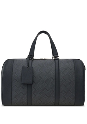 Ferragamo monogram-print duffle bag - Grey