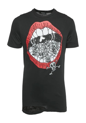 DSQUARED2 graphic-print T-shirt - Black