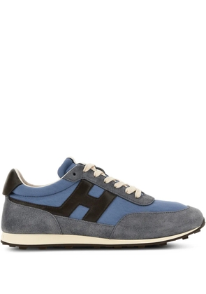 Hogan H699 logo-patch sneakers - Blue