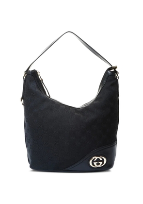 Gucci Pre-Owned 2000-2015 GG-motif shoulder bag - Black