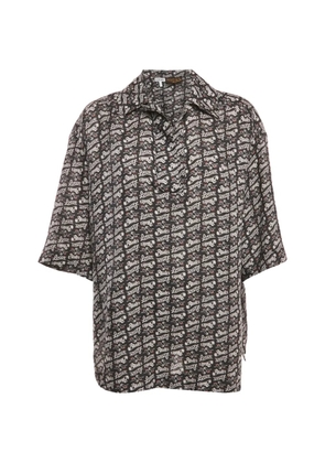 Loewe Pre-Owned x Paula & Moritz Ibiza print-detail shirt - Blue