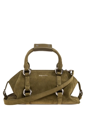 Alexander McQueen suede ring-detail tote bag - Green