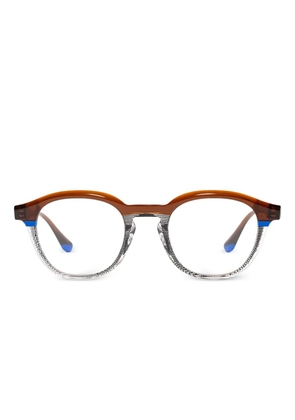 Xavier Garcia Design Pierre glasses - Brown