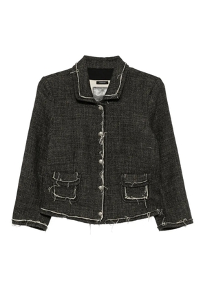 R13 distressed boxy jacket - Grey