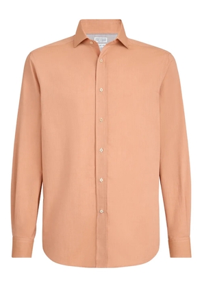 Brunello Cucinelli button-up shirt - Orange