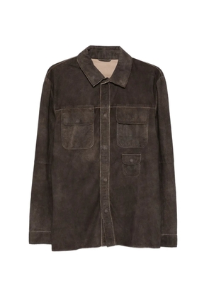 Giorgio Brato chest-pocket shirt - Brown
