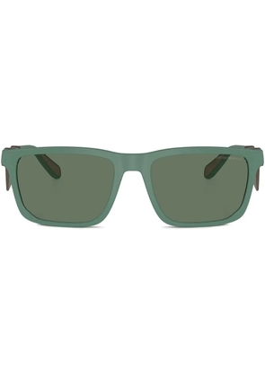 Emporio Armani square-frame sunglasses - Green