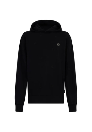 Philipp Plein logo hoodie - Black