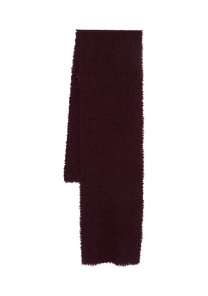 Faliero Sarti frayed scarf - Red