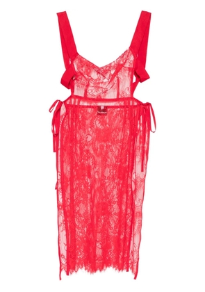 Alchemy Lia midi dress - Red