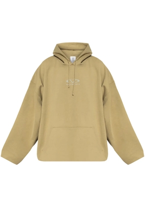 VETEMENTS logo hoodie - Neutrals