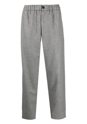Jil Sander straight-leg wool trousers - Grey