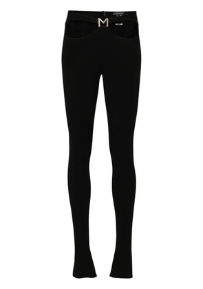 Mugler cut-out leggings - Black