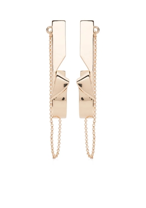 Eddie Borgo Folded earrings - Gold