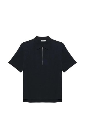 Simkhai Ethan zip-up polo shirt - Black