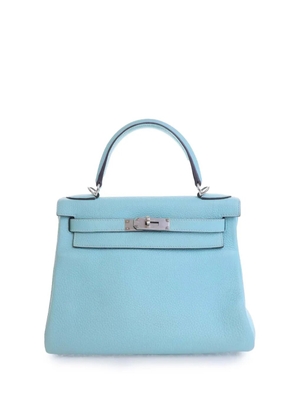 Hermès Pre-Owned 2015 Togo Kelly II Retourne 28 satchel - Blue