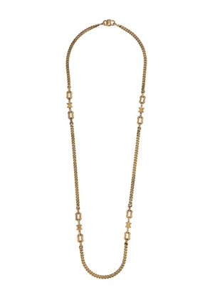 Celine Pre-Owned 1970s Triomphe sautoir necklace - Gold