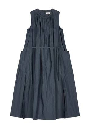 TOMBOY sleeveless midi dress - Blue