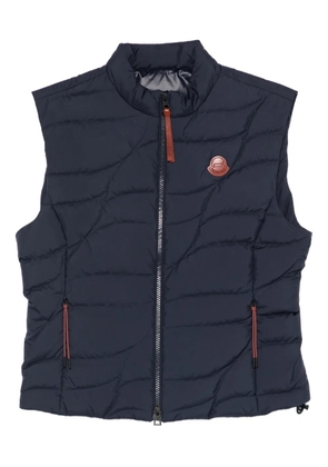 Moncler Huangbiao quilted vest - Blue