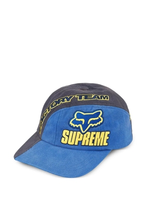 Supreme x Fox Racing® logo-embroidered cap - Blue