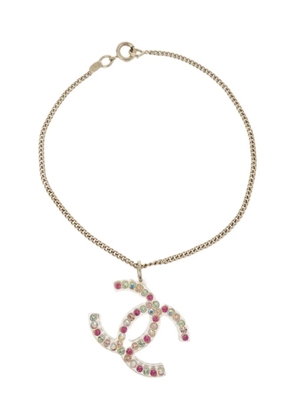 CHANEL Pre-Owned 2004 CC-charm bracelet - Gold